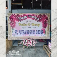 PAPAN UCAPAN WEDDING